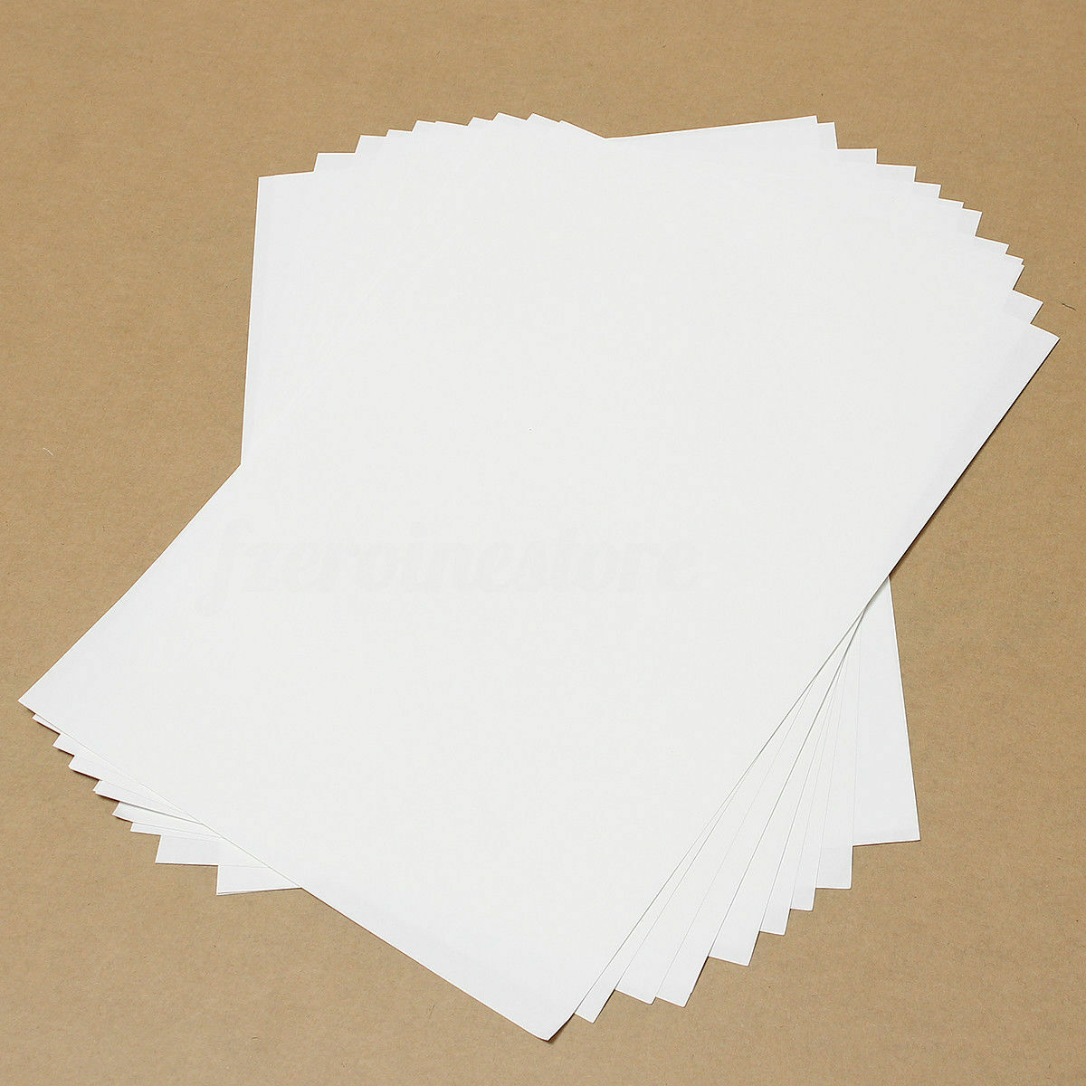 10pcs T-Shirt A4 Transfert Papier Ã  Repasser Chaleur Presser LumiÃ¨re Tissus Jet