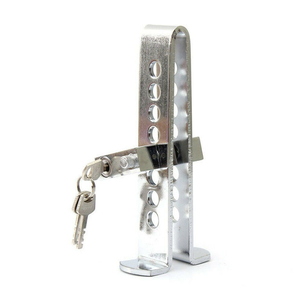 Anti-Theft Device StainlessSteel Clutch Lock Car Brake Strong Security Lock Tool