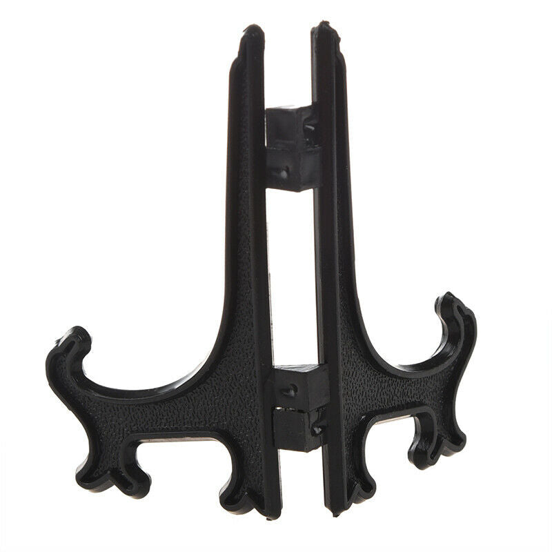 Black 3" Display Easel Stand Plate Bowl Picture e Photo Pedestal Holder C3K5K5
