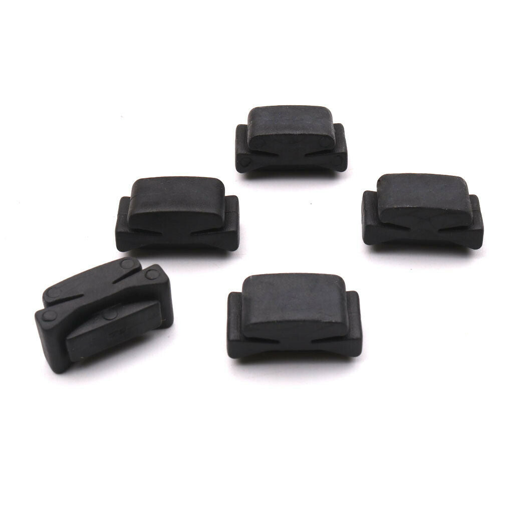 5 Packs Silicone Fixed on the Headstock Instruments for Guitar Players