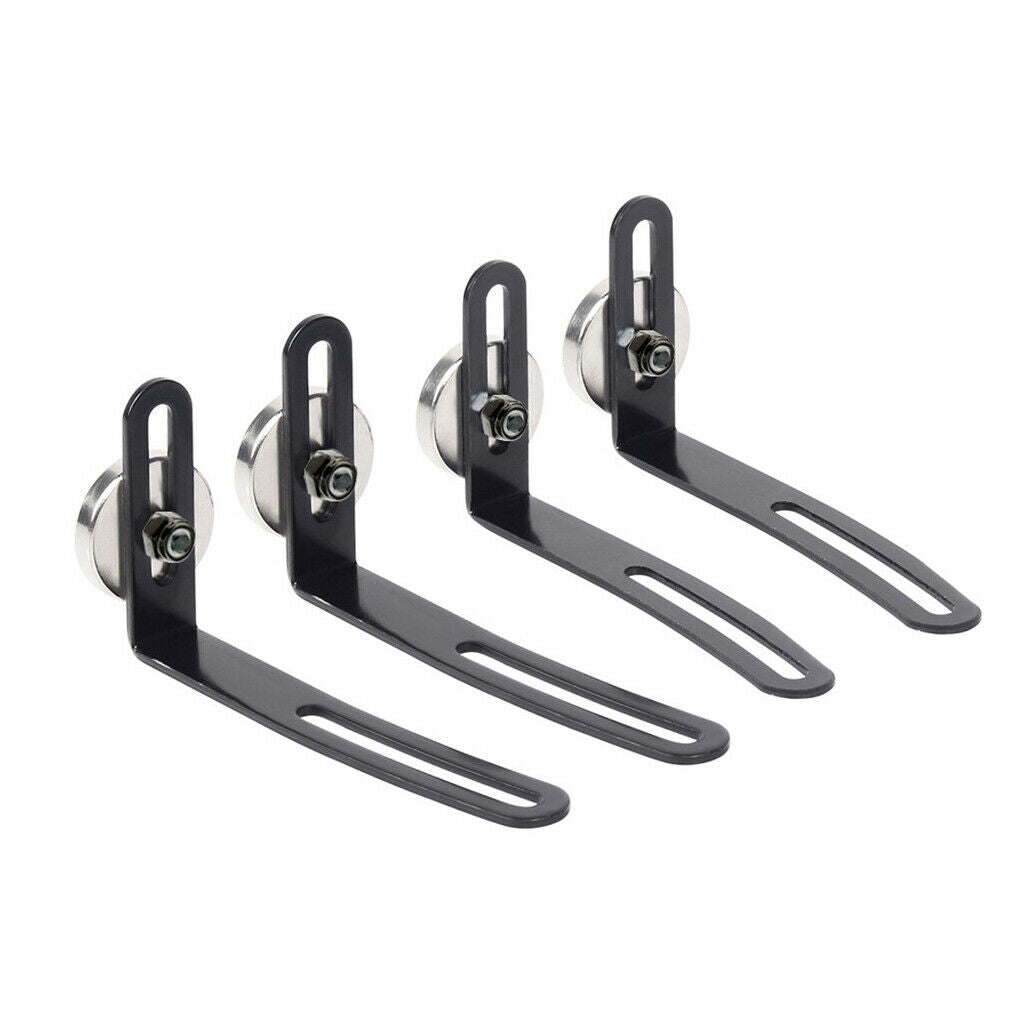 4 Piece L Shape Bracket Metal Body Bracket For Car RC 1/10 Axial SCX10