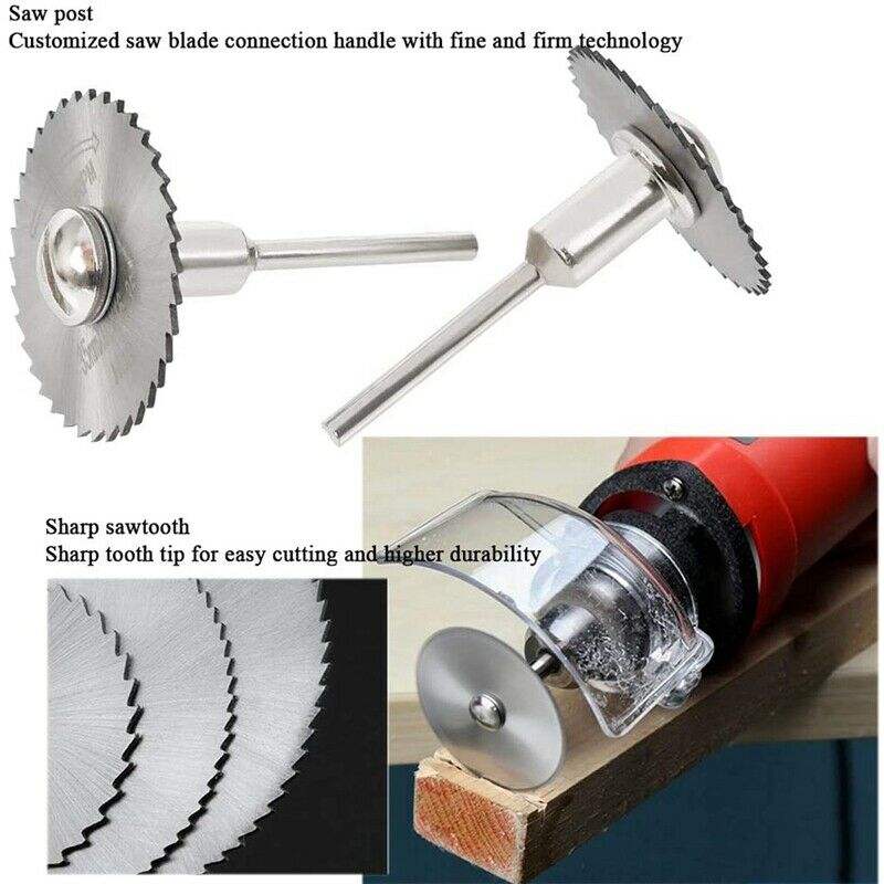 44PCS Rotary Cutting Wheels Tool Kit, Mini Diamond Cutting Wheel and HSS CircuE1