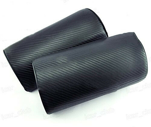Car Seat Headrest Neck Pillow Travel Accessory Carbon Fiber Embroidery for Car
