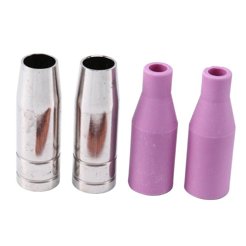 Mig Set of Nozzles 16Pcs AK15 for Welding Torch Cap Tip Contact 0.8mm MB15 CO6U2
