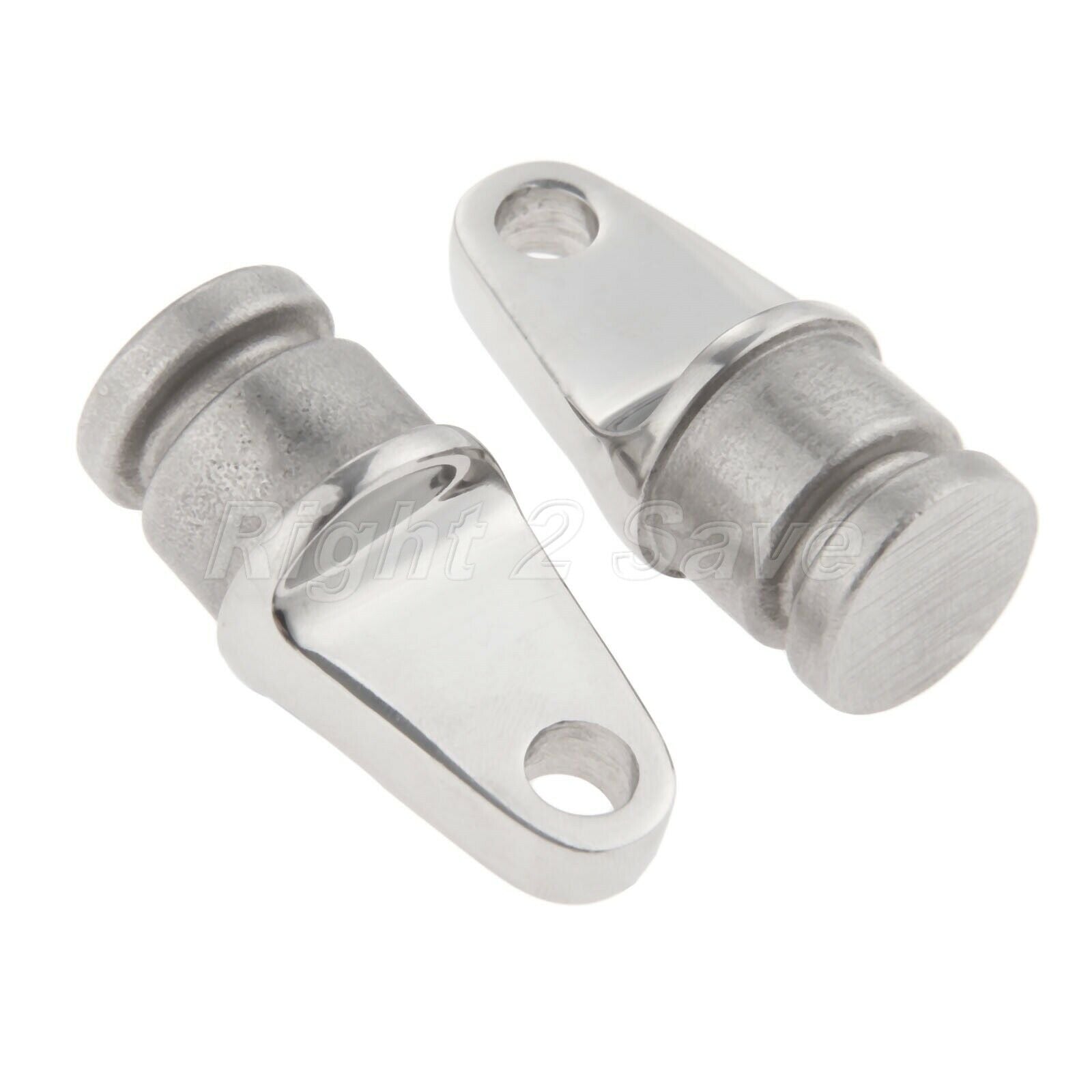 2Pcs End Plug Inserts for 22mm 25mm Tube Pipe Bimini Top Fittings Inside Eye End