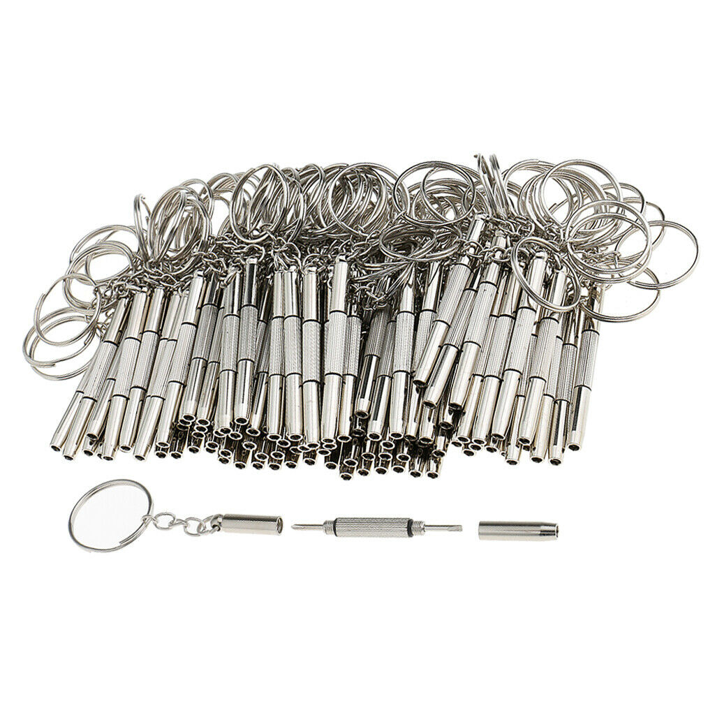 100pcs Mini 3 in 1 Glasses Sunglasses Screwdriver Kit Cell Phone Watch