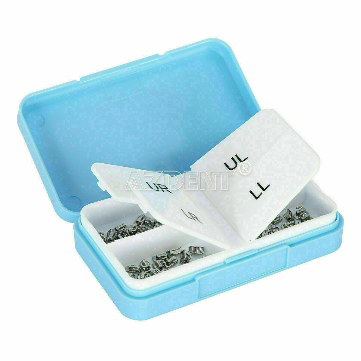 5Packs 1st Molar Bondable Monoblock Non-Convertible MBT.022 Buccal Tube AZDENT