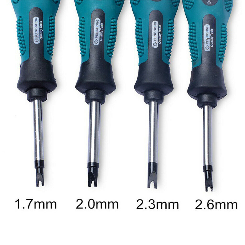 4Pcs Multifunctional Magnetic Screwdriver Set Precision Slotted Repair Tools