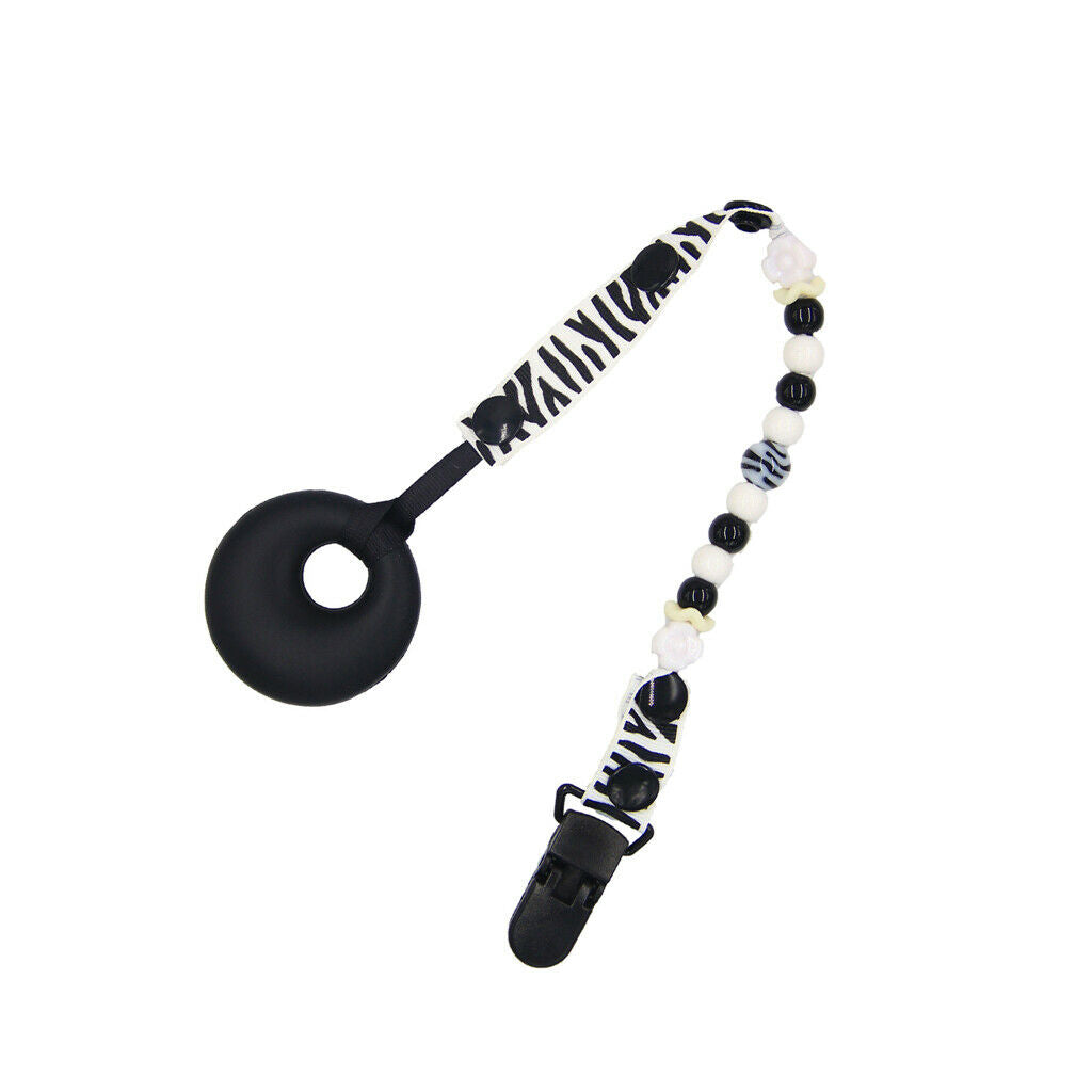 Teether Pendants Silicone Baby Crib Educational Toys Room Decoration - Round