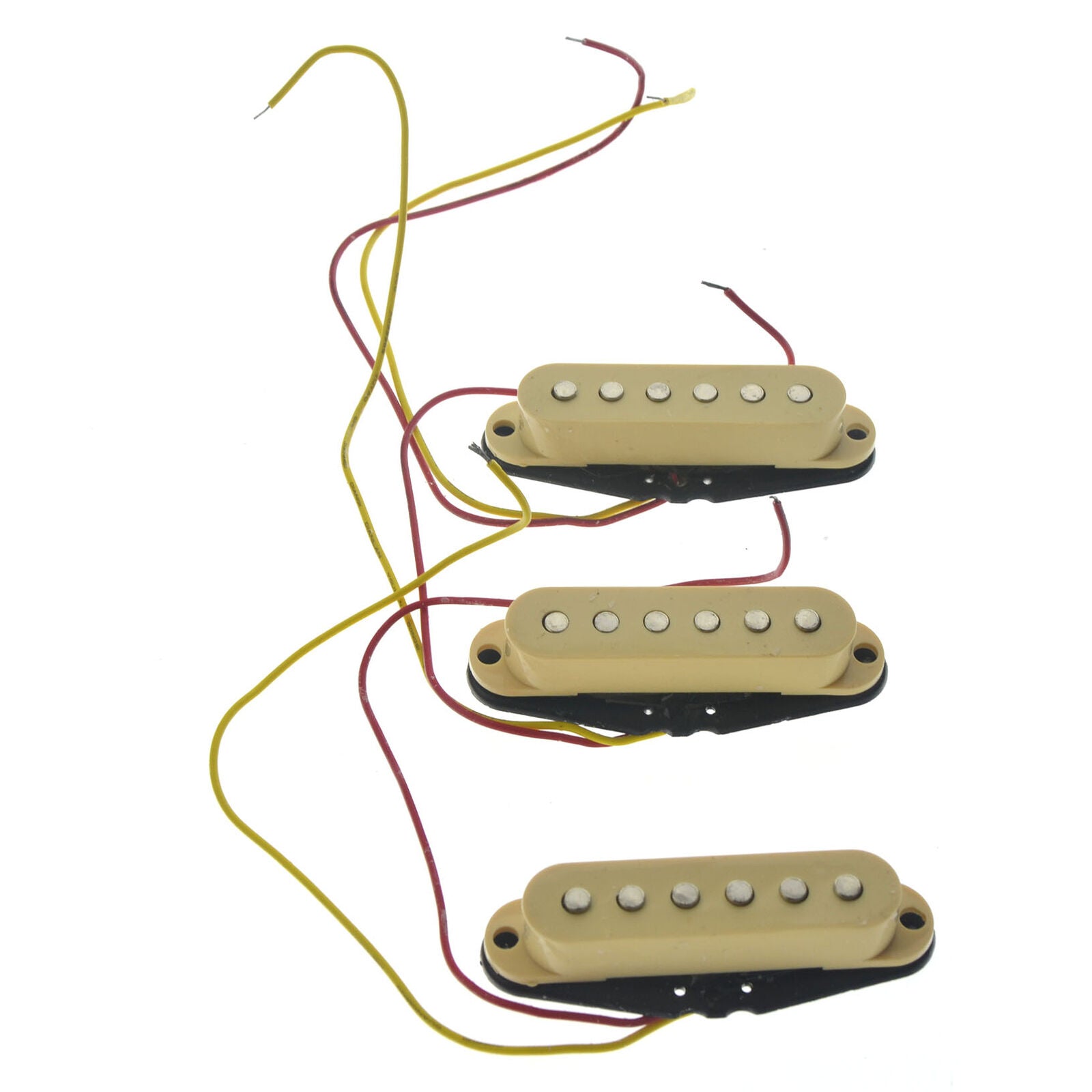 3 ceramic magnet single coil pickups for Stratocaster 50mm pitch