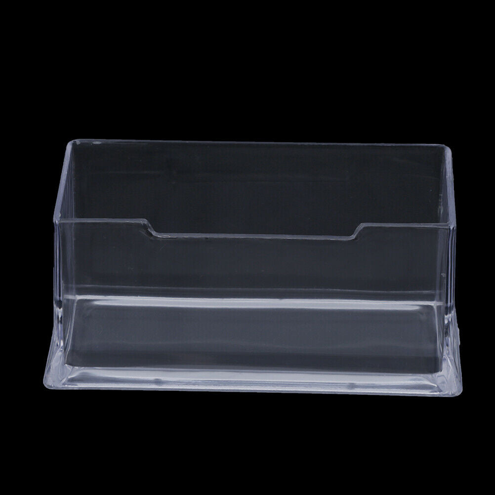 Plastic Business Card Holder Display Counter Desktop Gift Card Stand Cl l.l8