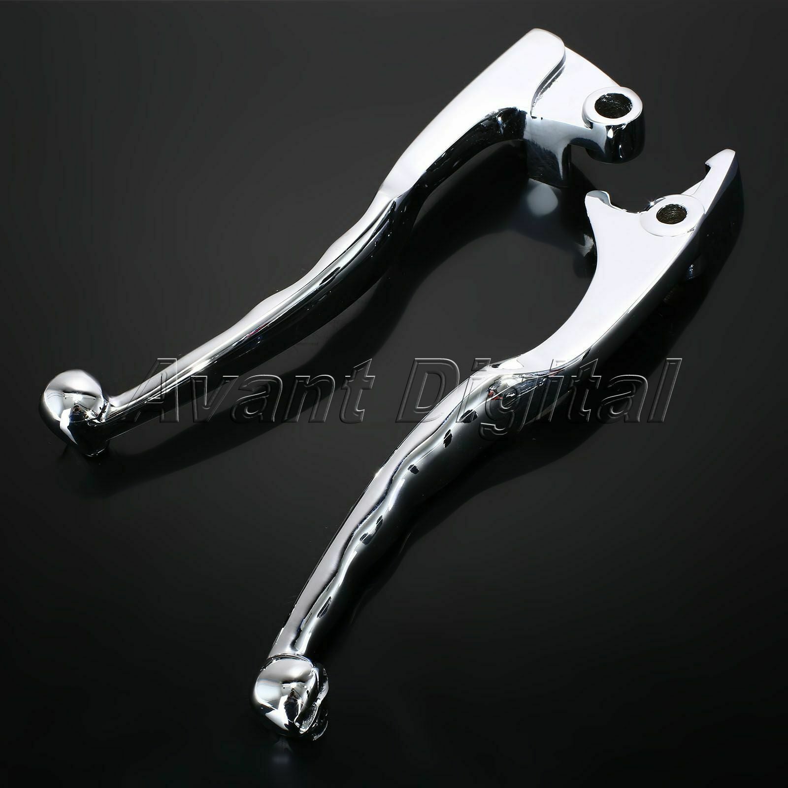 Chrome Aluminum Clutch Brake Hand Levers For 2005-2006 Suzuki Boulevard M50 C50