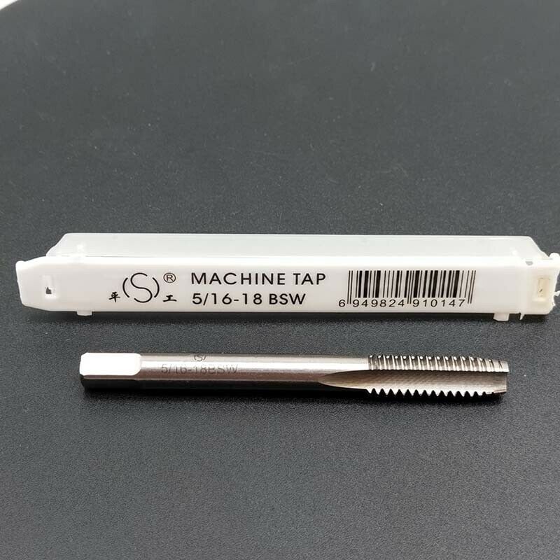 T5/16-18BSW BSW tap UNC British US made Right Hand taper Straight Flute Tap HSS
