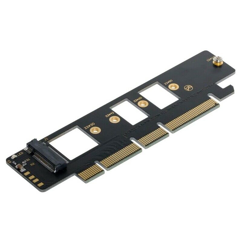 M.2 NVMe SSD NGFF to PCIE 3.0 X16 X4 Adapter Card M Key NVME AHCI SSD for 110mL4