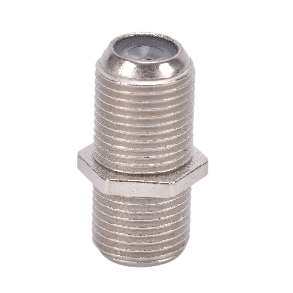 10 Pack F Type Coupler Adapter Connector Female F/F Jack RG6 Coax Coaxial  ^ SJ