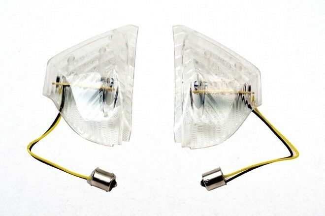 Motorcycle Clear LED Signal Tail Light Cover for SUZUKI GSX-R 1000 2005 2006