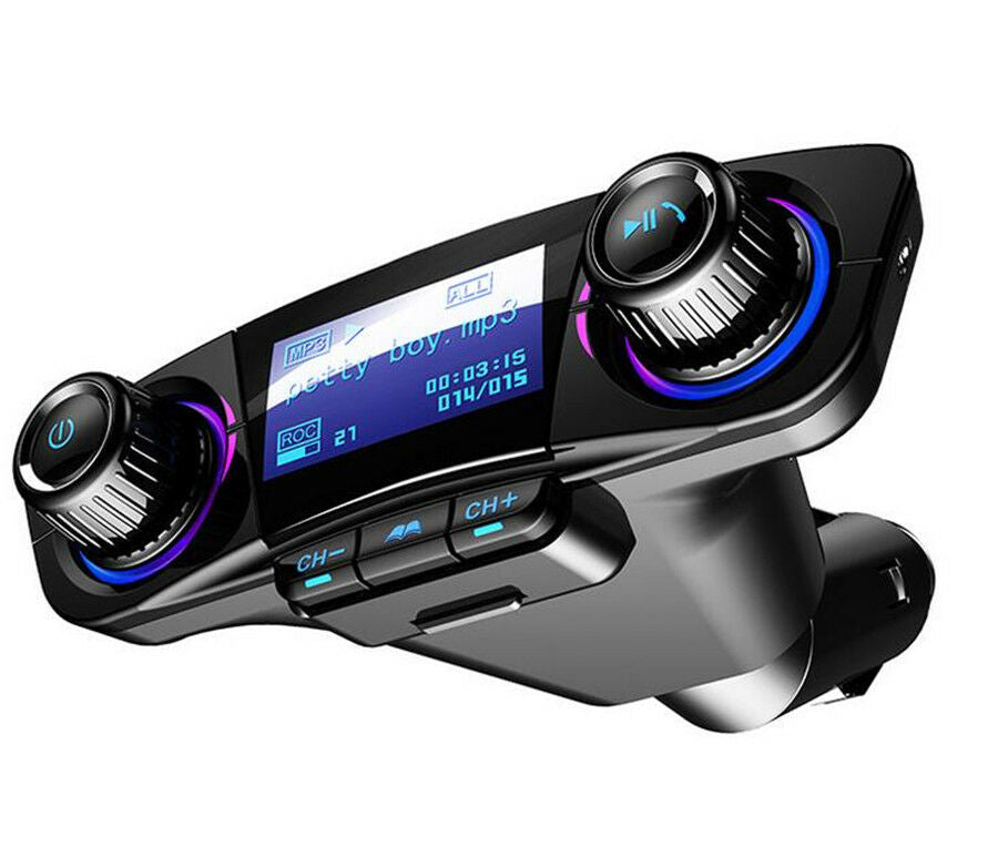 Car Bluetooth MP3 Player/ Charger /U-disk Memory Card Cigarette Lighter Connect