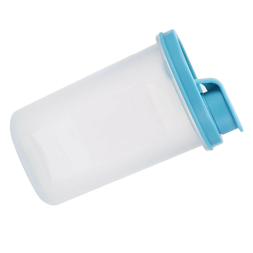Olive Oil Vinegar Pourer Dispenser Spout Bottle Pot for Kitchen Blue 500ml