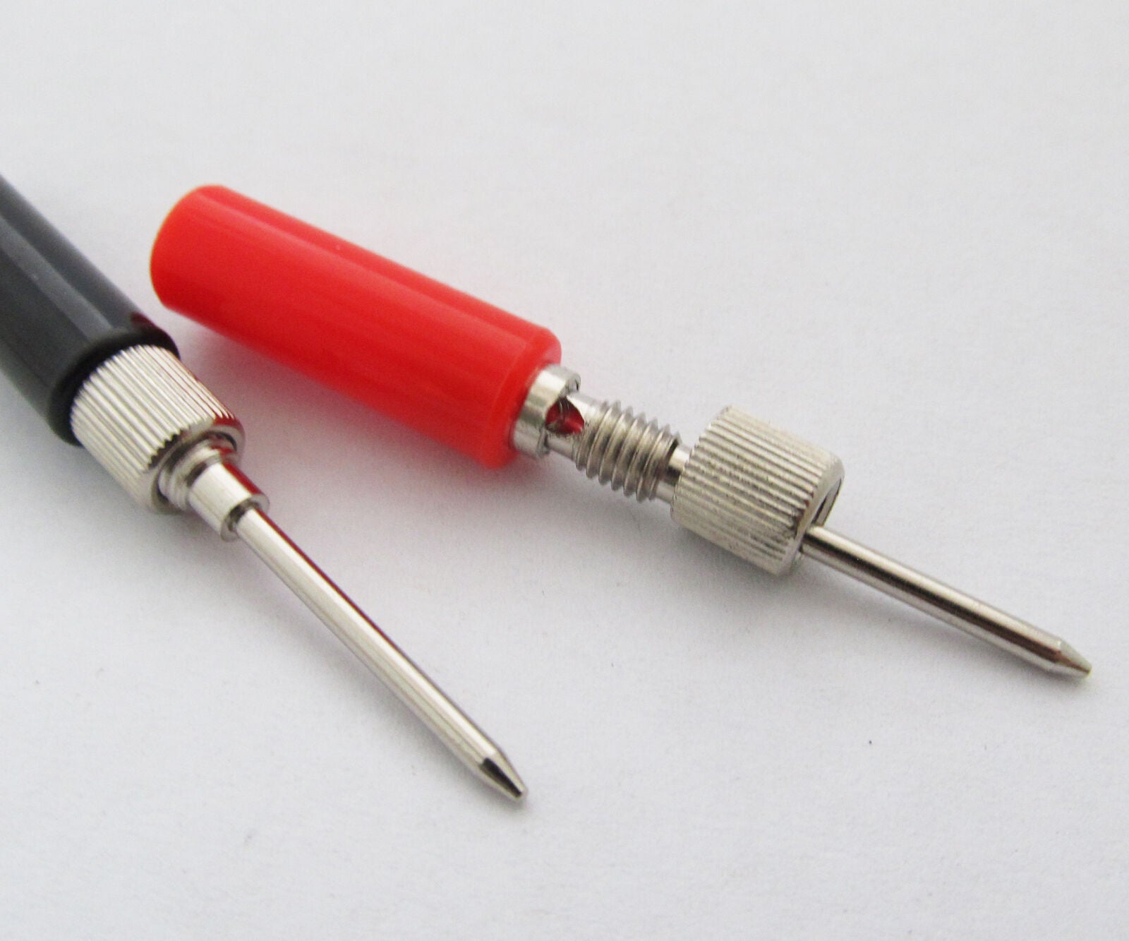 10pcs DIY Multimeter Test Probe without Cable Assemble & No Solder Short Handle