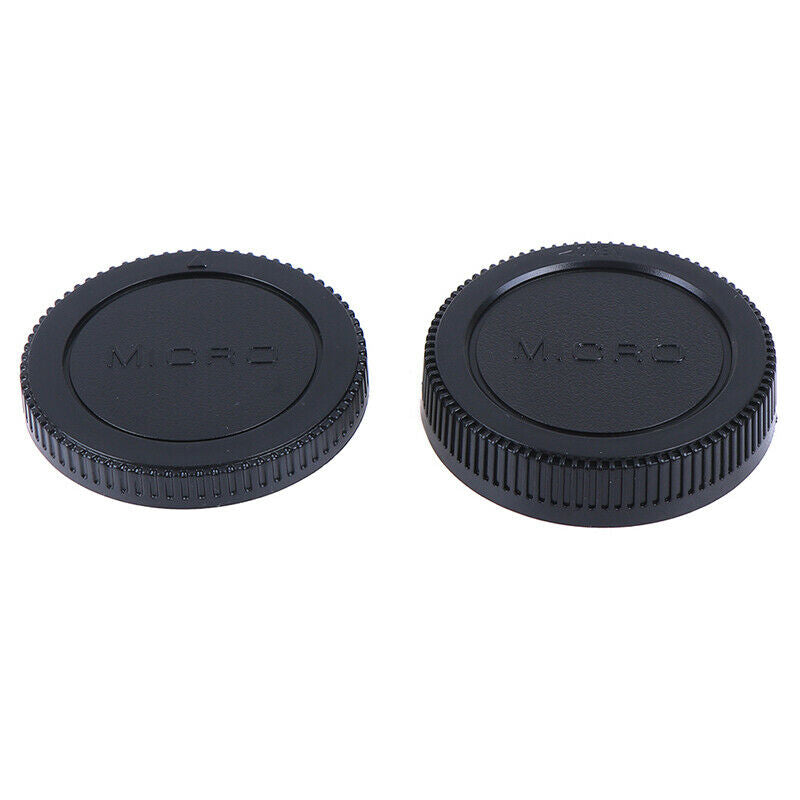 Body+Rear Lens Cap Cover Protective Case For Olympus M4/3 Camera Accessory B Lt