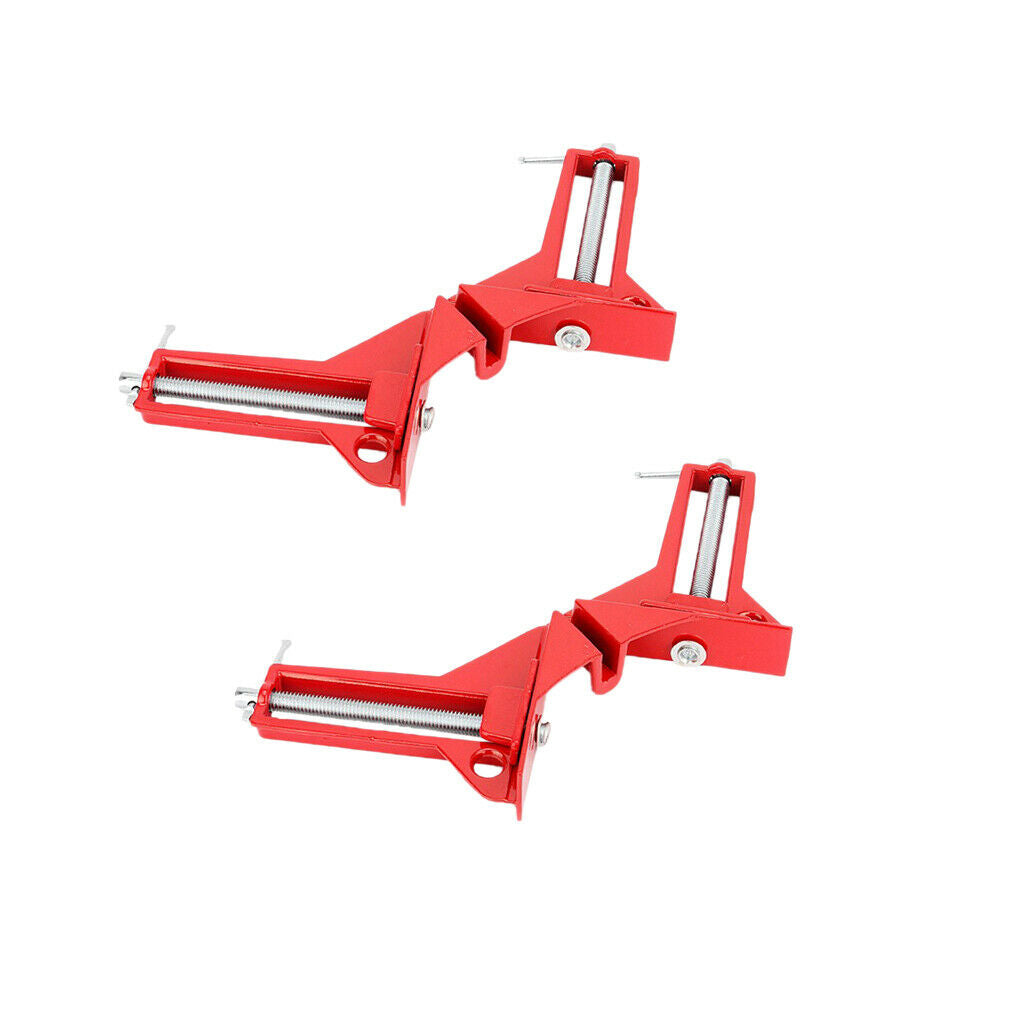2xHeavy Duty 90 Degree Right Angle Miter Corner