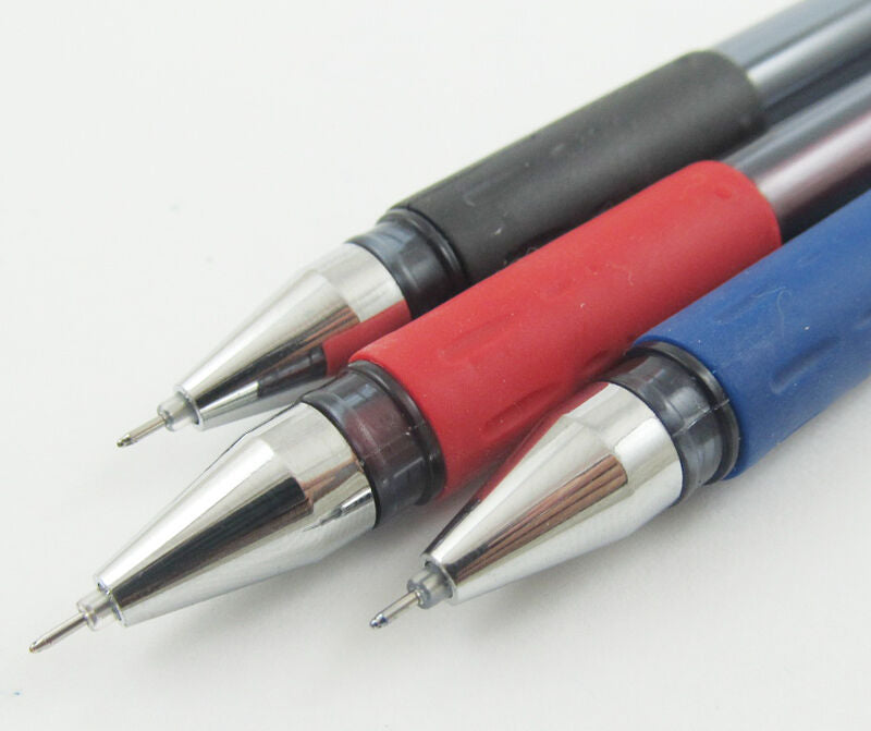 3pcs M&G 0.38mm pipe Blue Black Red Gel Ink Pens apply for financial use