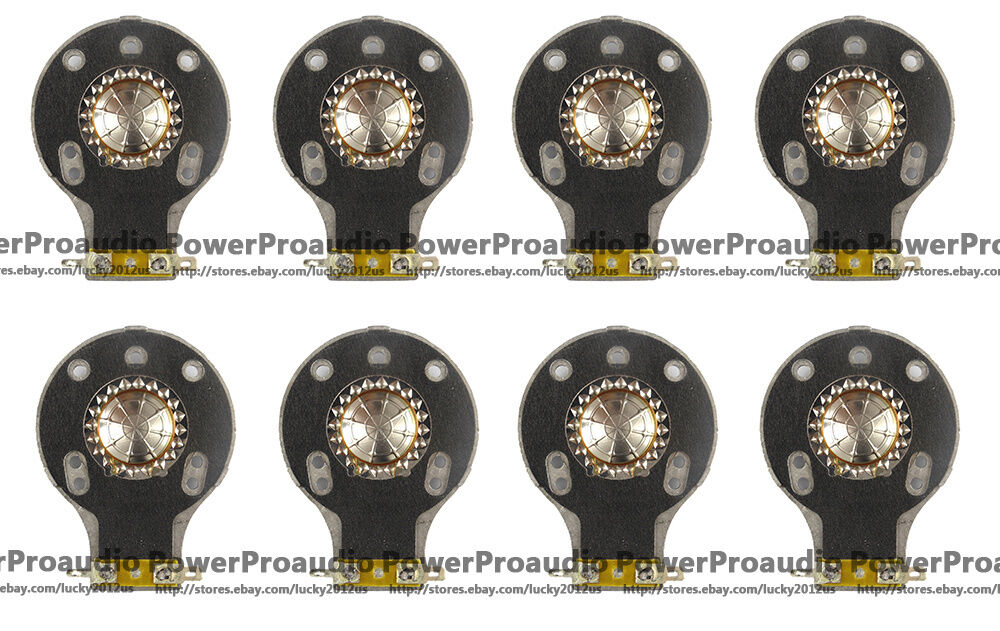 8PCS Tweeter Diaphragm Kit Fits For JBL 2412 2412H 2412H-1 JRX 10-912