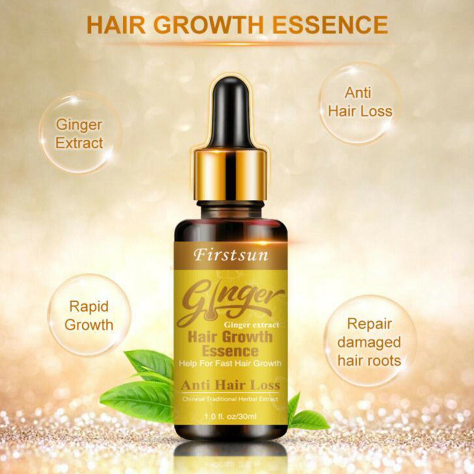 Natural Benefits Hair Loss Treatment with Essential Oil