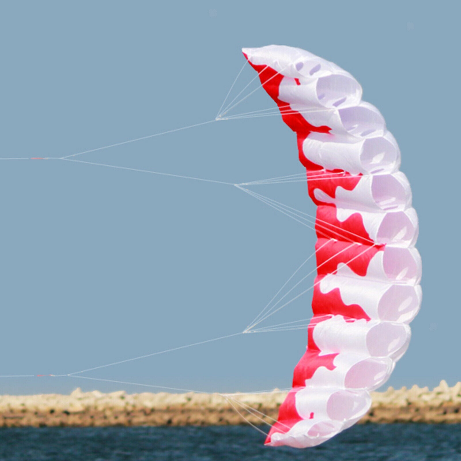 2meters Dual Line Traction Kite Power Trainer Kite Kiteboarding KITESURFING
