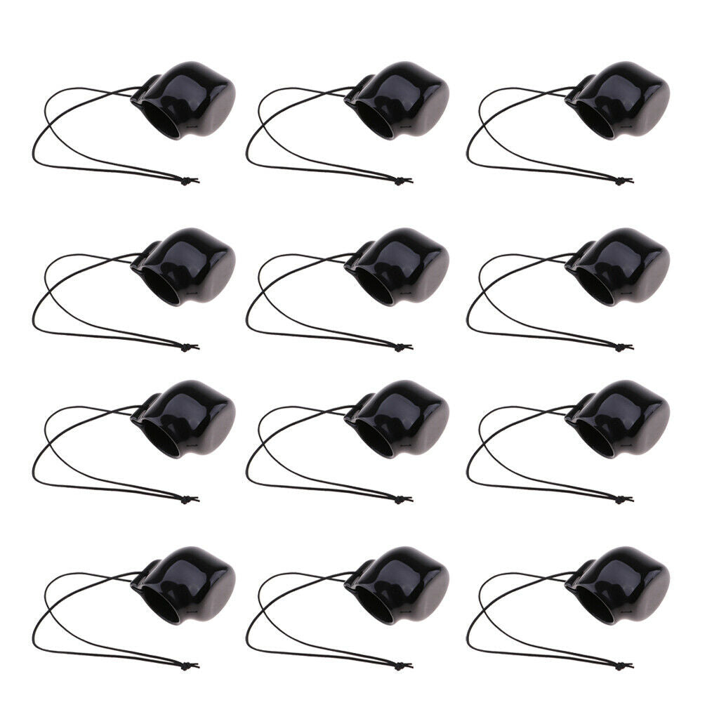 12Pcs Plastic Scuba Diving Tank Valve Cover Anti-corrosion Protect Plug