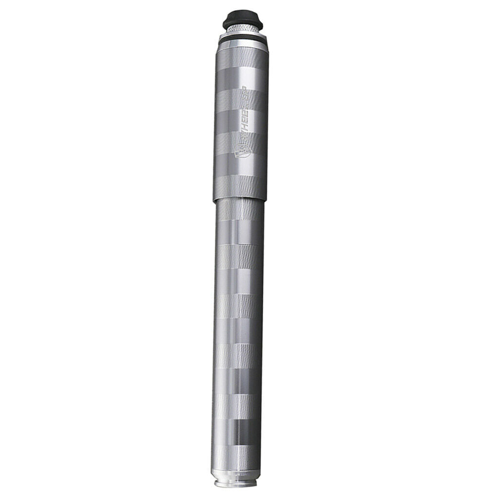 Portable Bike Mini Pump with Gauge 160 psi Presta Schrader Dual Valve Pump
