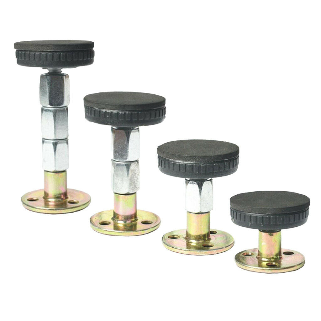 4 Packs Bedside Thread Bed Frames Headboards Telescopic Support Room Wall