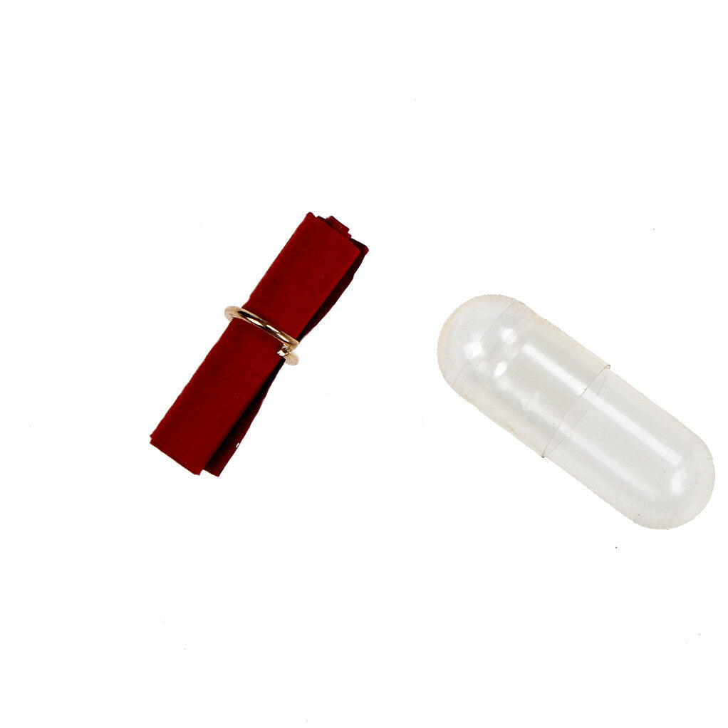 100X Message in a Bottle Capsule Letter Love Friendship Clear Pill for Gi.l8