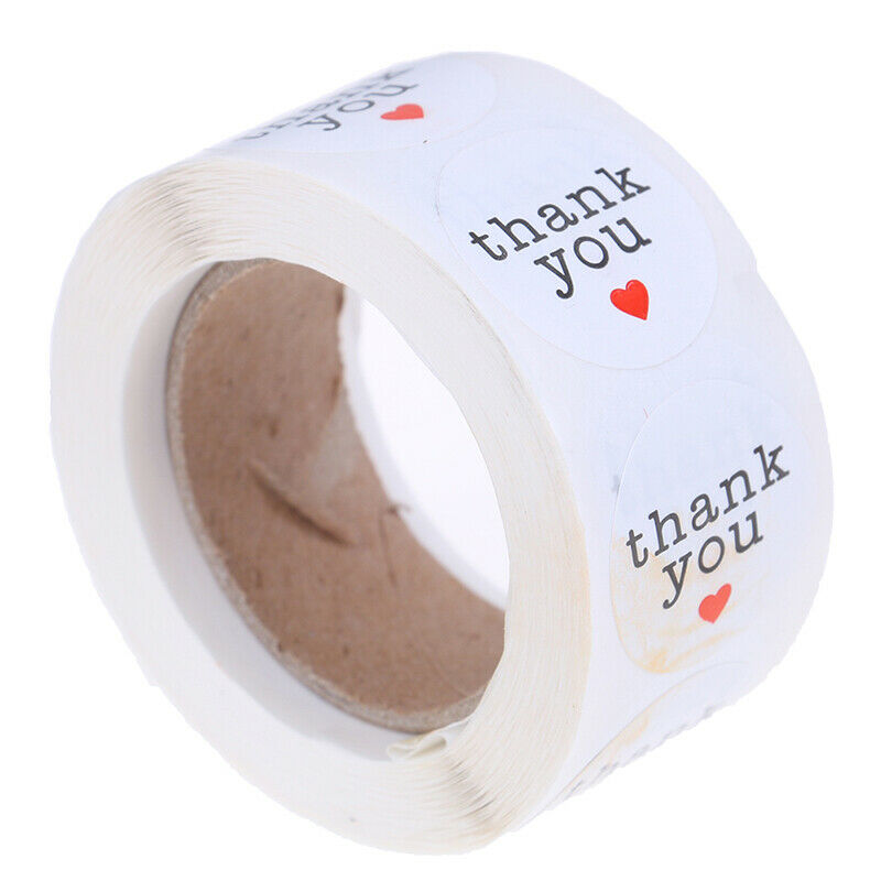 500 Labels/roll thank you Stickers seal labels stickers stationery st.l8