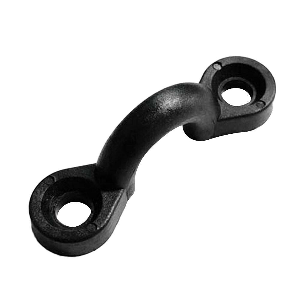 10 Pieces Kayak Boat Deck Loop Pad Eye with Screws Nuts Rigging Accessories