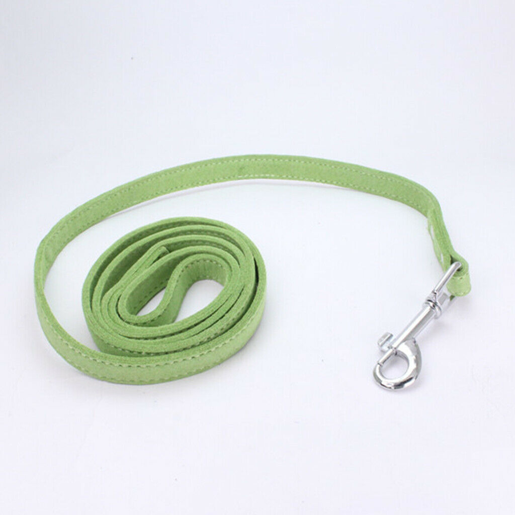 Colorful Weave Pet Dog Leash Leads Walking Traction Rope Cord Light Green S