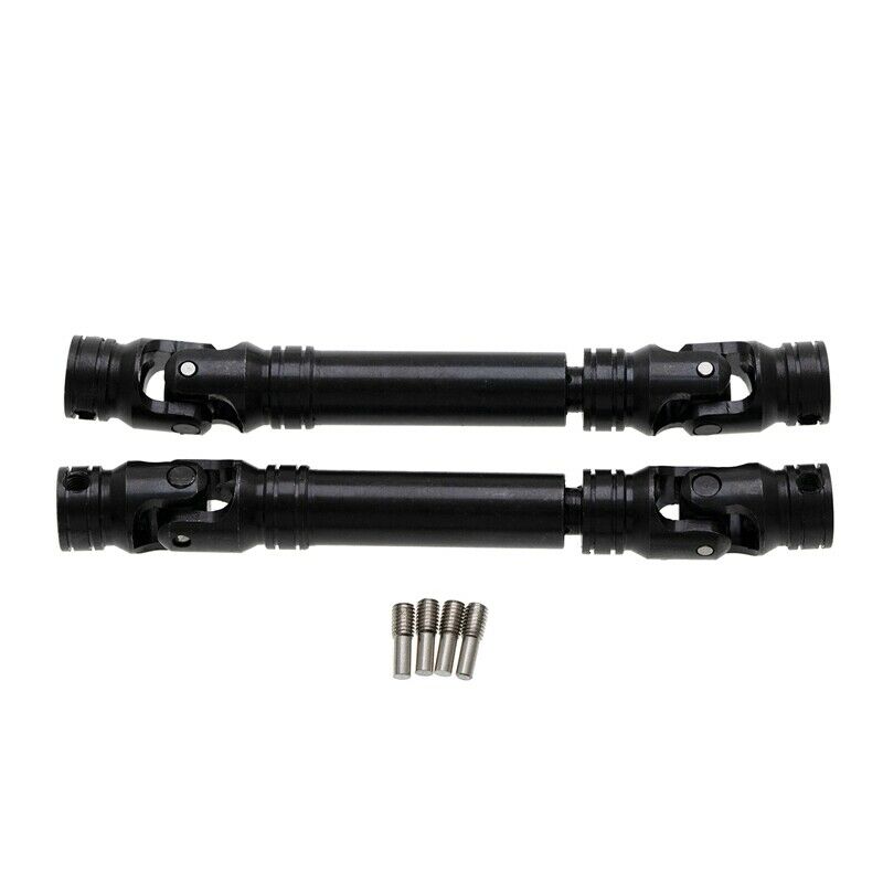 2PCS Metal Splined Drive Shaft 90-127mm for 1/10 RC Cler Axial SCX10 III AXI03F6