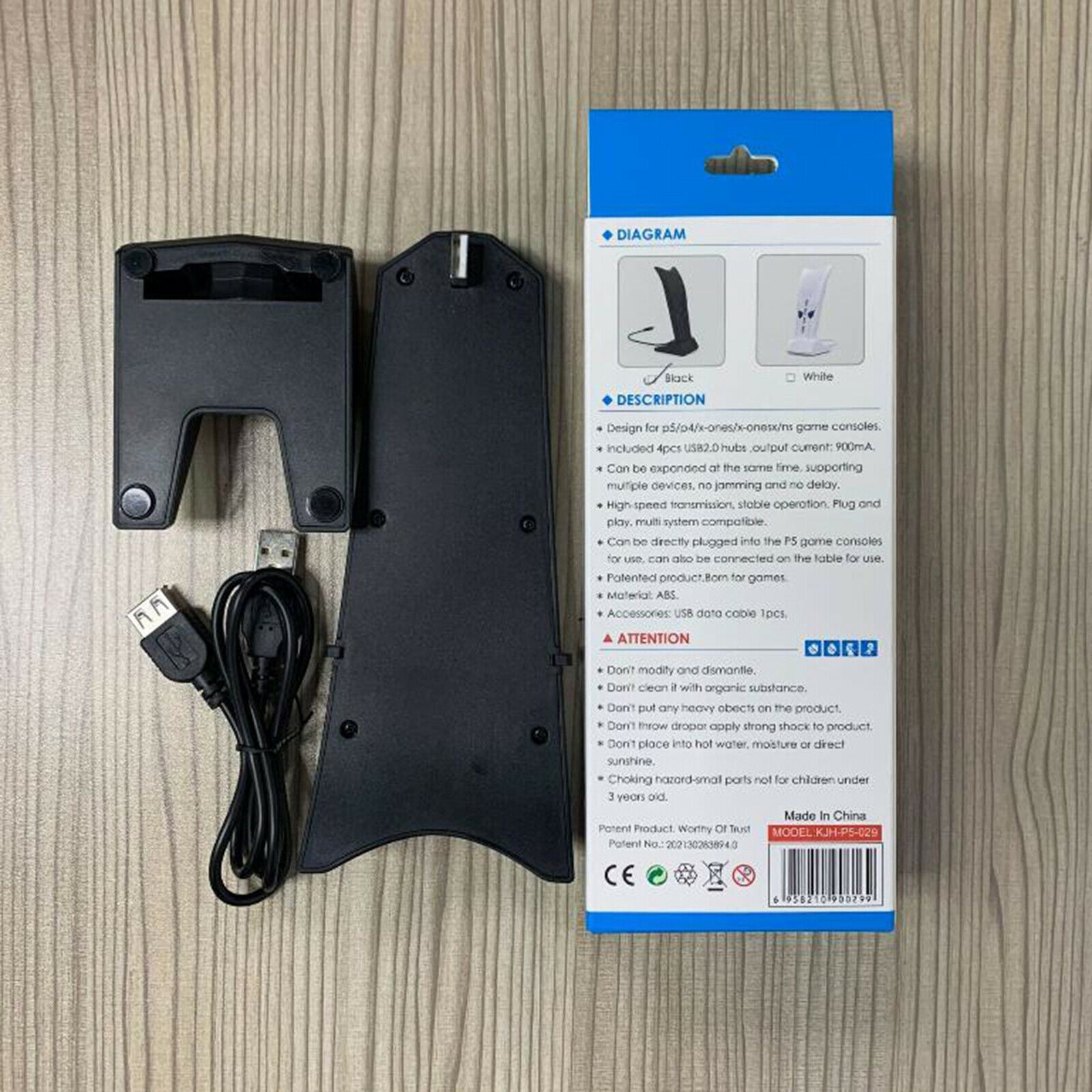 USB 2.0 HUB Converter Extension Splitter for PS4/Xbox/SWITCH Accessories