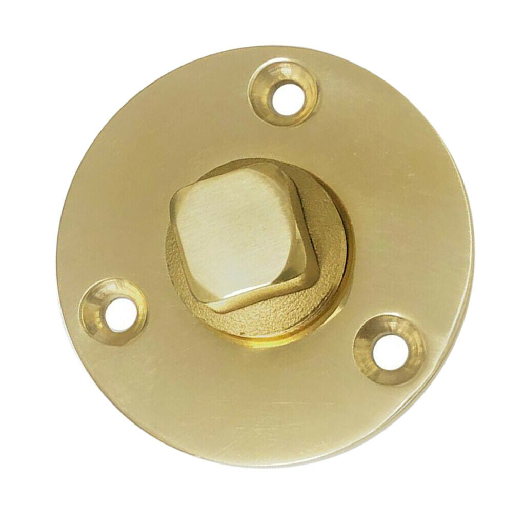 1 inch 25mm Garboard Drain Plug Kit for Kayak Canoe Boats, Brass