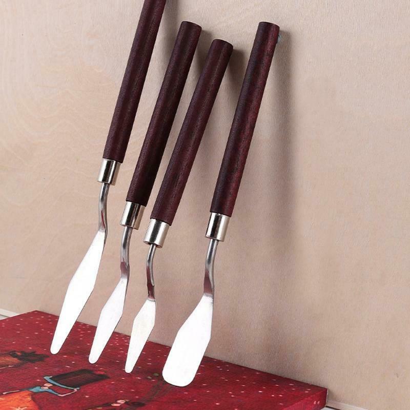 7 PCS Stainless Steel Spatula Palette Knives Oil Painting Accessories for Artist