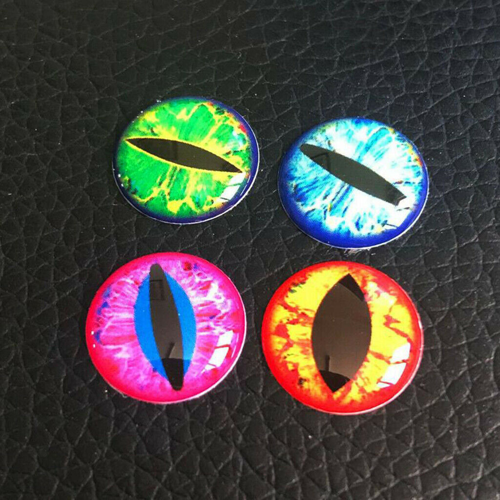 Set of 120 Fly Fishing Lure Eyes 4D Holographic Eyes Self Adhesive Craft