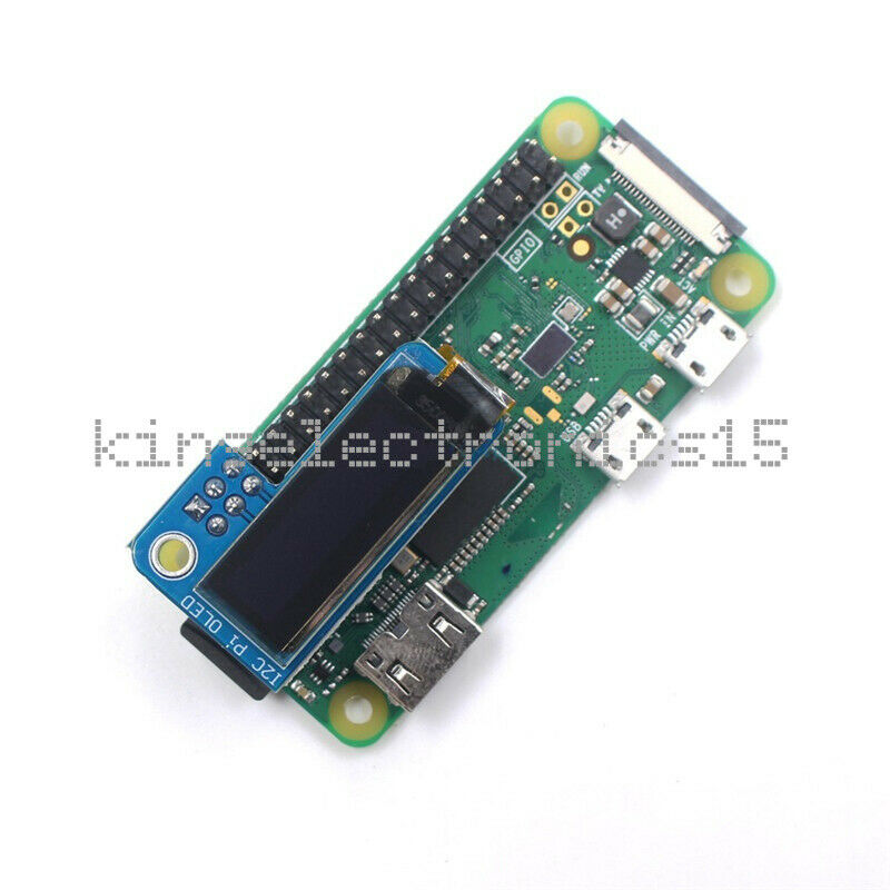 1PCS  I2C 0.91inch Blue OLED Display Screen 128x32 SSD1306 for RPI Raspberry Pi
