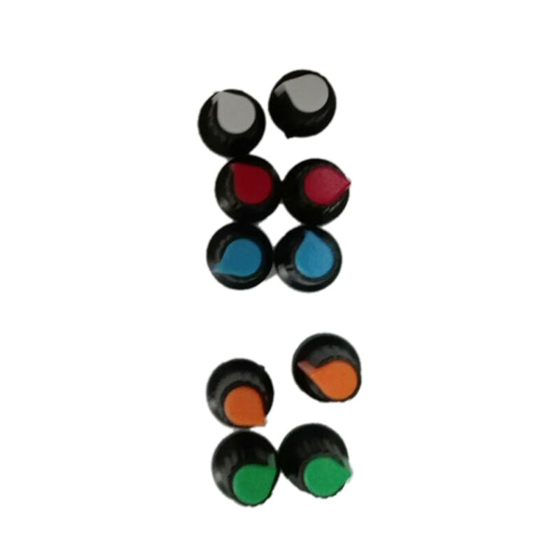 10 Pcs Plastic Potentiometer Knob for Rotary Taper Potentiometer Ho.l8