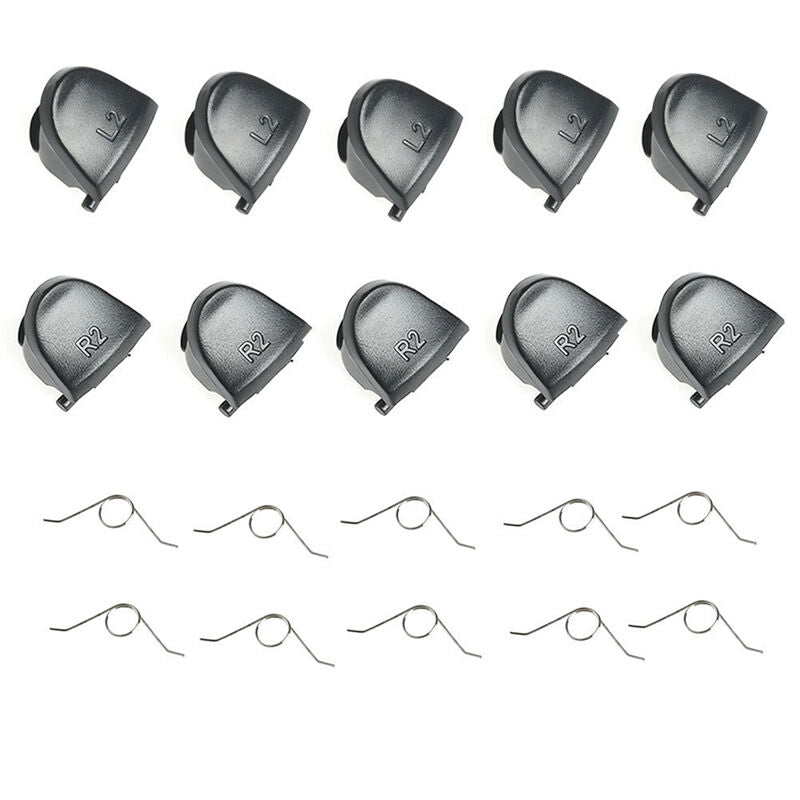 5 Pairs L2 R2 Trigger Replacement Parts Buttons PlayStation 4 PS4 Control DD