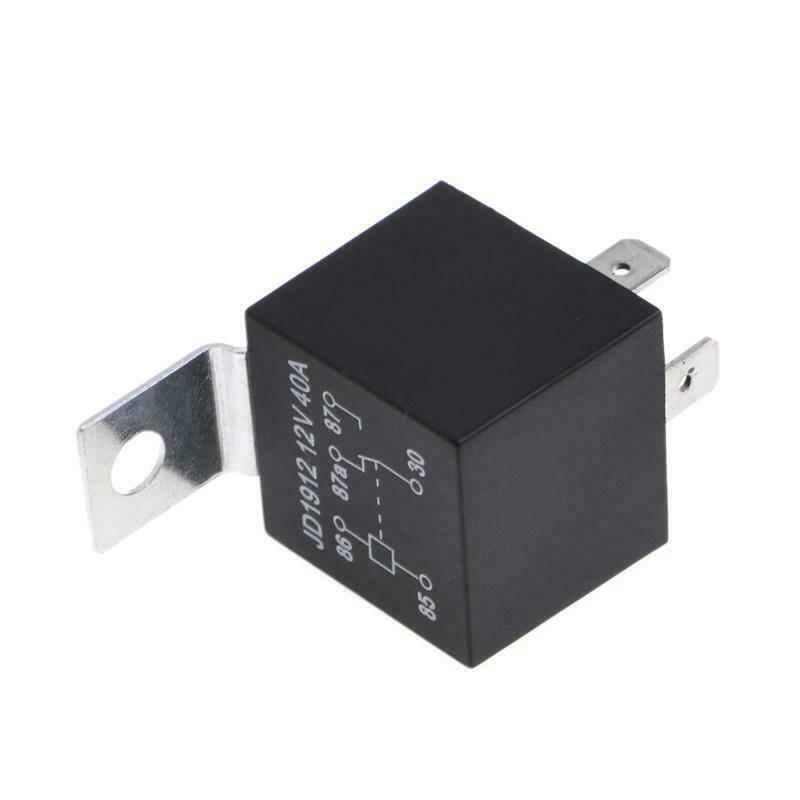 Waterproof Car Relay DC 12V 40A 4Pin Automotive Fuse Relay Normally Open