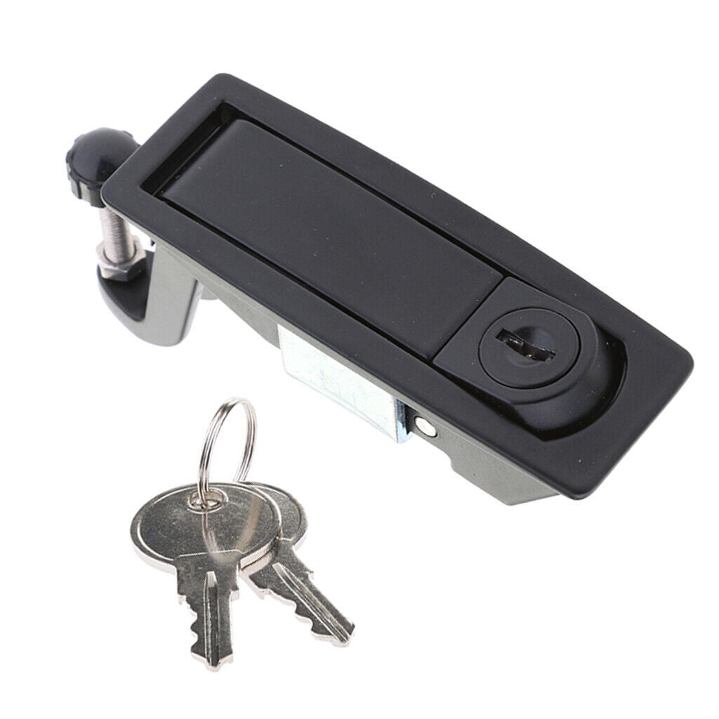 3x Flush Lever Door Latch Compression Lock Adjustable Latches for Marine, Boat,