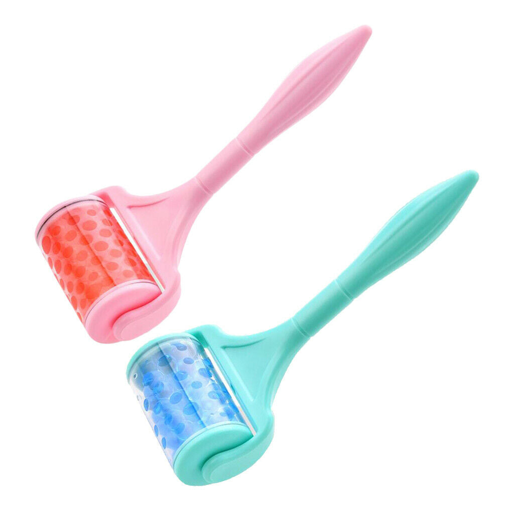 Ice Roller Body Facial Cool Cooling Therapy Massager Skin Care Device 2pcs