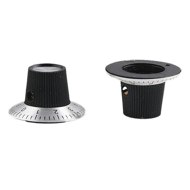 5pcs Potentiometer knob C2 6MM/30X17 knob cap with digital dial metal surface