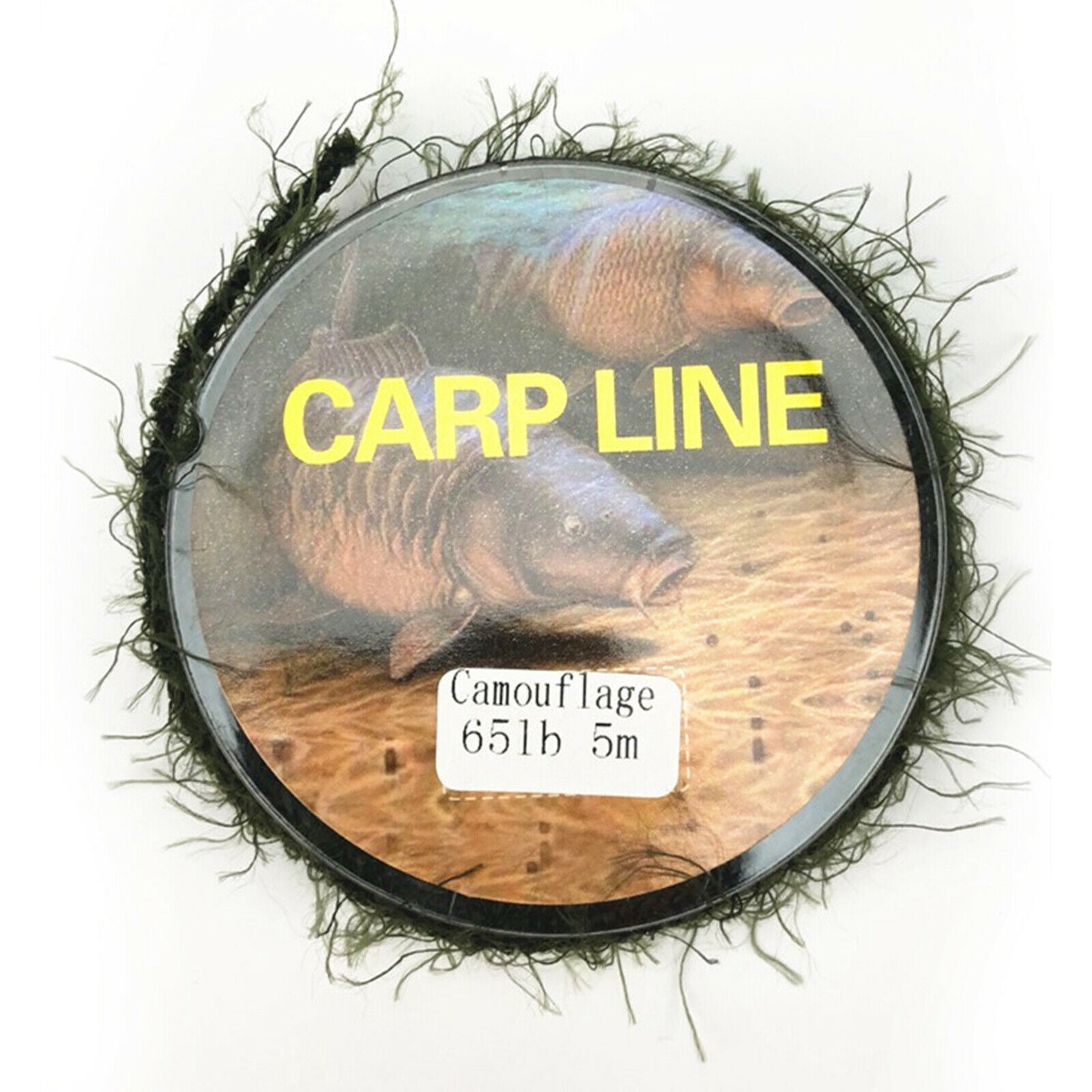 5M Seaweed Fishing Hook Rig Fishing Terminal Tackle Hair Rigs Dark Green