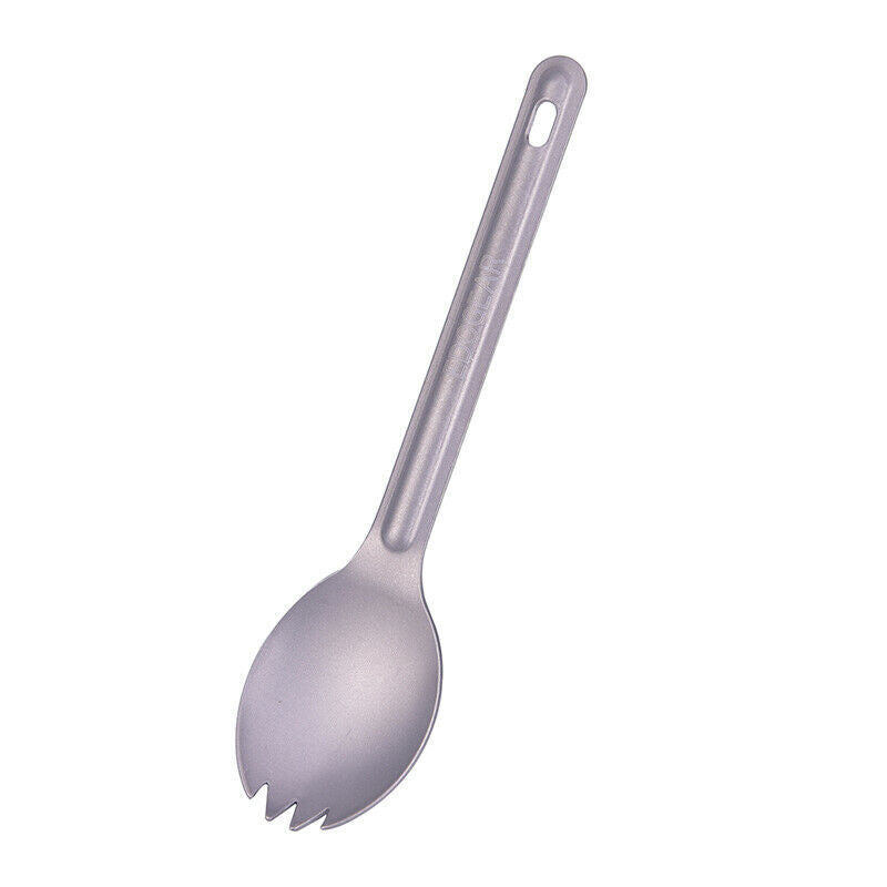 Outdoor Titanium Spork Long Handle Spoon Fork Portable Spork Cutlery.l8